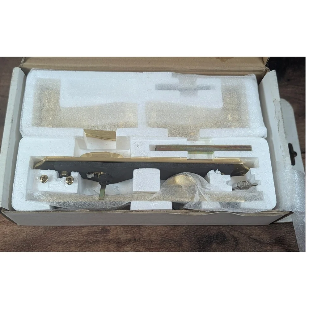 Ashland Hardware W5209T-K028‎ Keyed Swing Trim Polished Brass